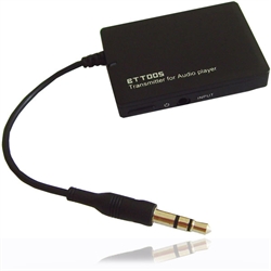 Bluetooth audio sändare, svart