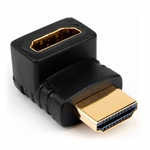 Vinklad HDMI adapter - HDMI hane till HDMI hona