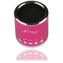 Vibrationshögtalare med inbyggd mp3 spelare