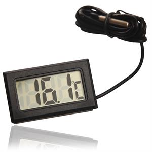 Digital Termometer med LCD display och kabel med sensor