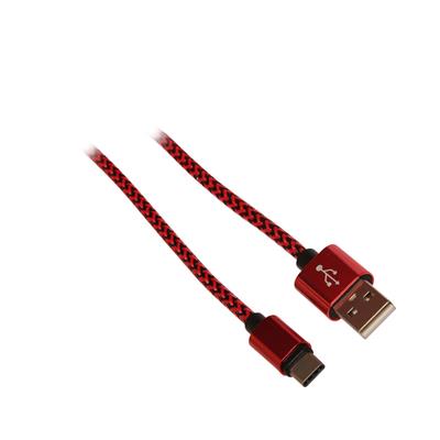 USB typ C laddkabel, röd
