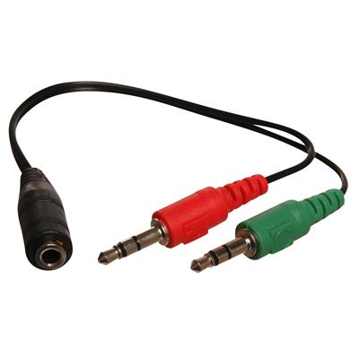 Headset adapter till dator - EOL, ny artikel 8426