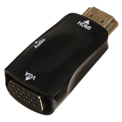 HDMI till VGA omvandlare med inbyggt ljudkort