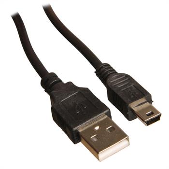 Mini USB till USB kabel, 80 cm