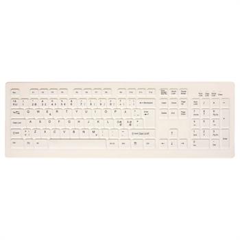 Active Key vattentätt trådlöst tangentbord, vit (NORDISK layout), AK-C8100F-FU1-W-NOR