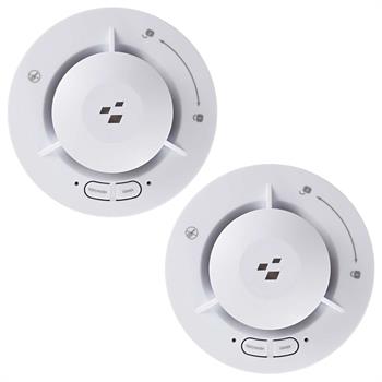 Brandlarm med radiosändare, 2 - pack