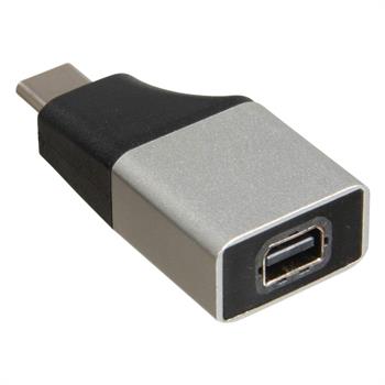 Adapter, USB C till Mini Displayport, 4K Ultra HD, 60 Hz