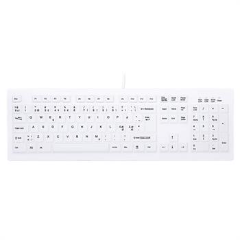 Active Key vattentätt trådlöst tangentbord, vit (NORDISK layout), AK-C8100F-U1-W-NOR