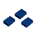 Standard Jumper för IDE hårddisk eller CD/DVD drev, blå, 3 stk.